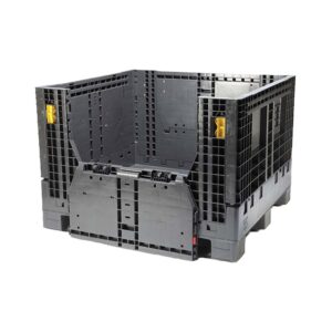 48” x 44.5” x 34” Monoflo Collapsible Bulk Container BC48445-34a