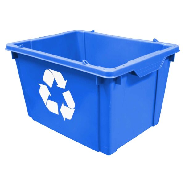 20 x 15 x 12 Recycling Container with Mobius Loop