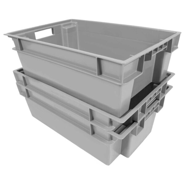 24 x 16 x 8 Solid Stack and Nest Container