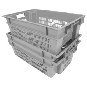 24 x 16 x 8 Vented Stack and Nest Container